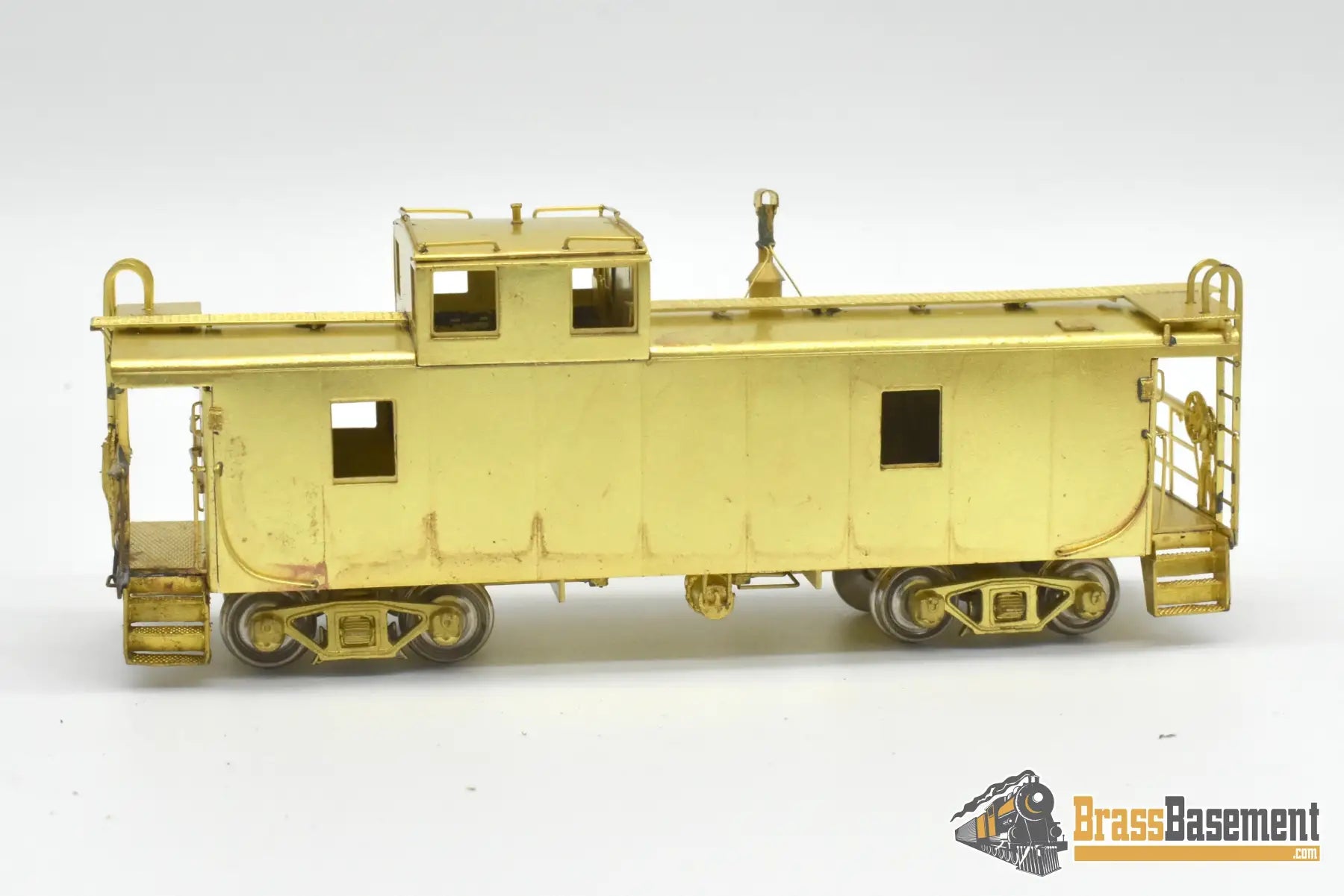 HO Brass - OMI Northern Pacific NP Steel Caboose - Unpainted Mint 1981 Caboose