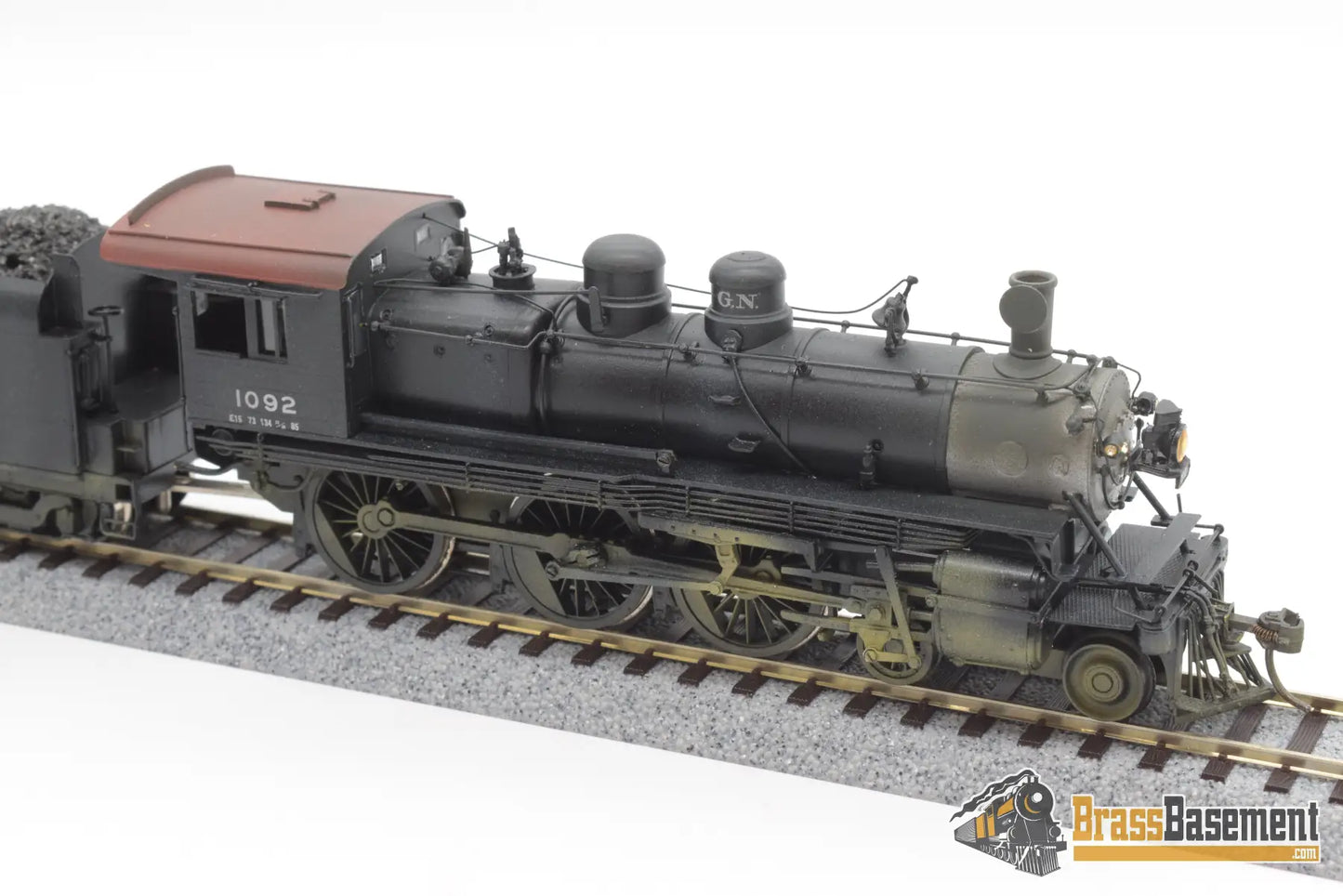 Ho Brass - Omi Overland Great Northern E - 15 4 - 6 - 0 Nice Paint Steam