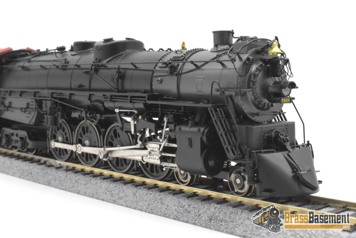 HO Brass - Oriental CB&Q Burlington O-5B 4-8-4 #5629 - FP Korea Brass Diesel