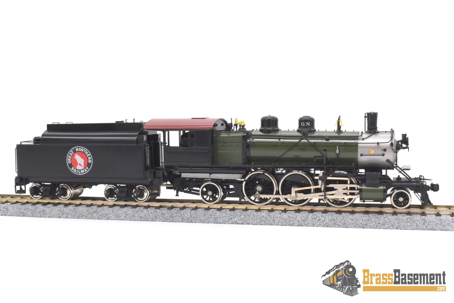 Ho Brass - Oriental Great Northern Gn J - 1 2 - 6 - 2 Factory Painted Mint Steam