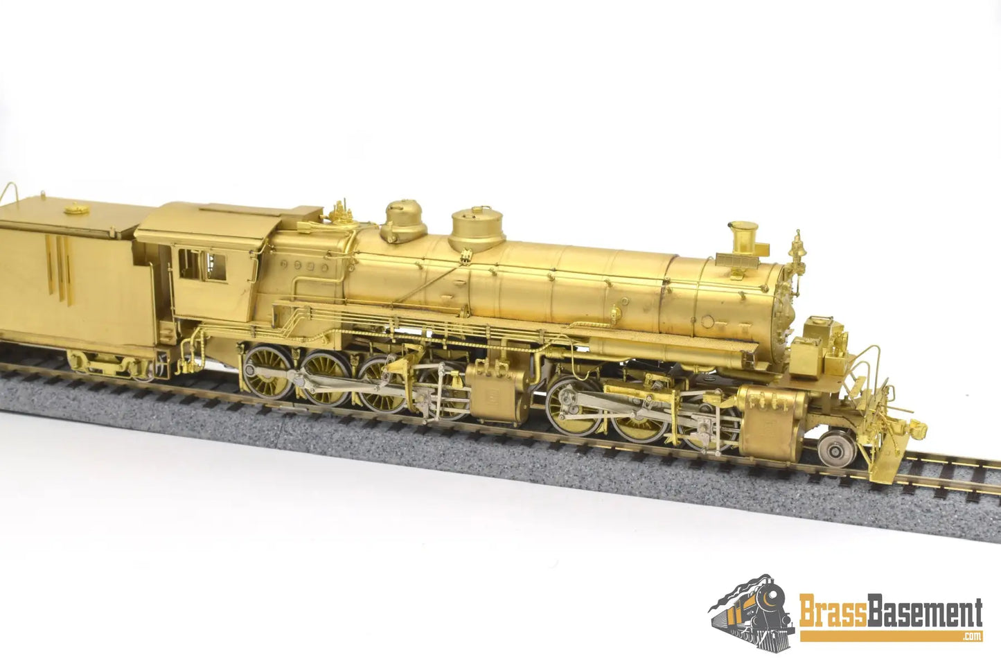 Ho Brass - Oriental Great Northern Gn M - 2 2 - 6 - 8 - 0 Slant/Sport Cab Unpainted Nob Steam