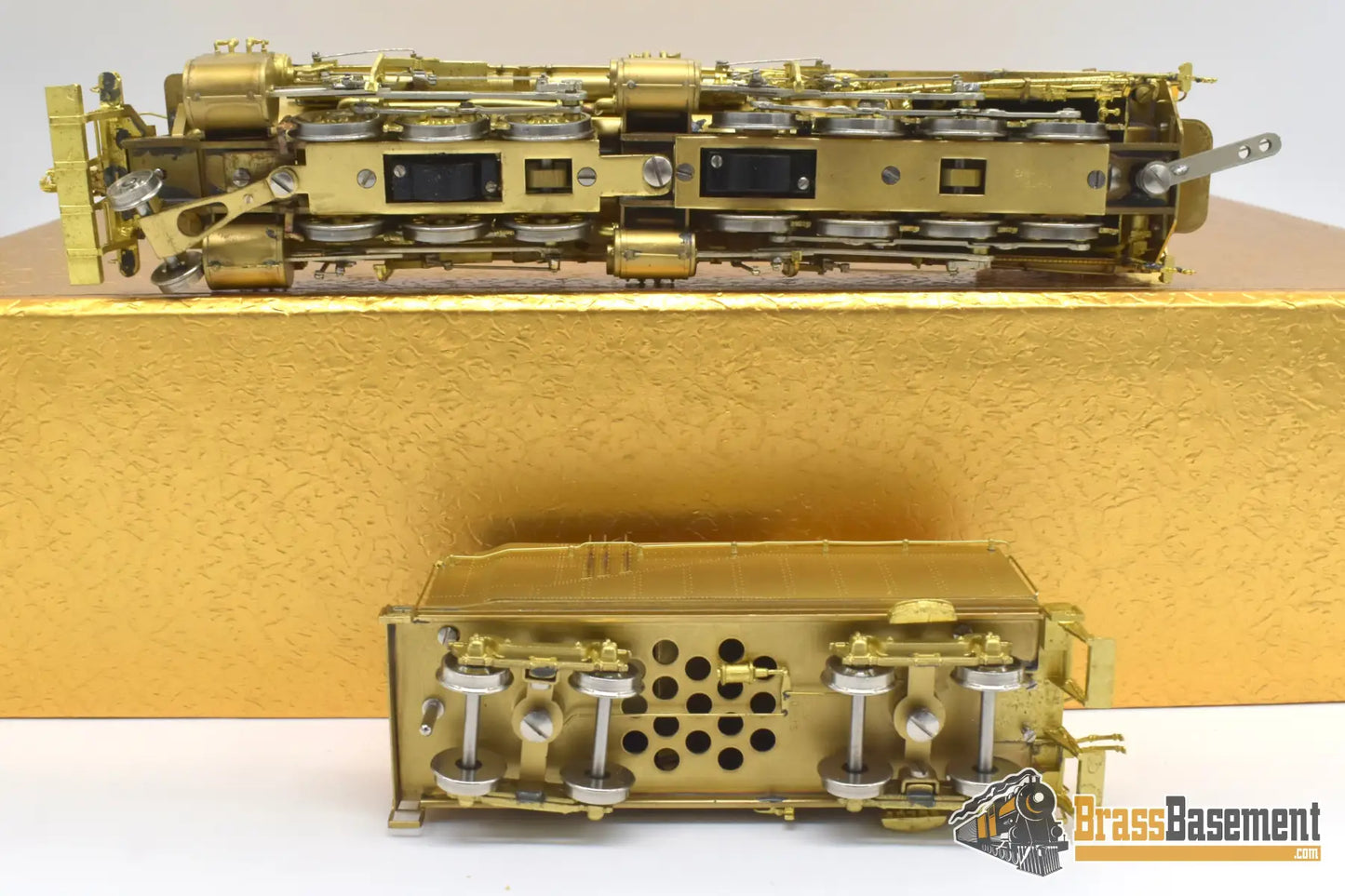 Ho Brass - Oriental Great Northern Gn M - 2 2 - 6 - 8 - 0 Slant/Sport Cab Unpainted Nob Steam