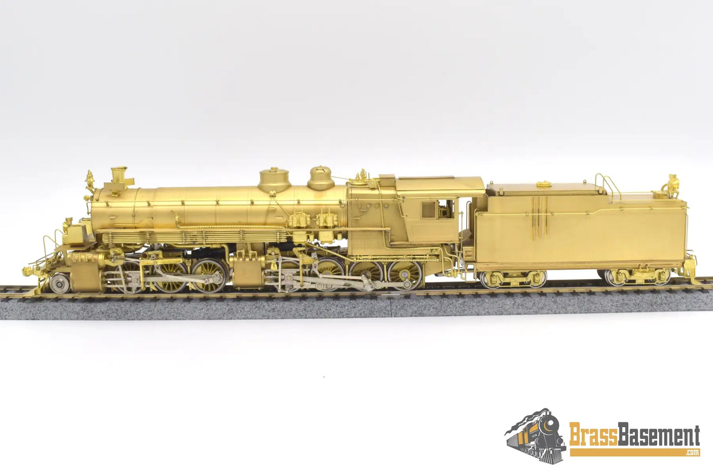 Ho Brass - Oriental Great Northern Gn M - 2 2 - 6 - 8 - 0 Slant/Sport Cab Unpainted Nob Steam