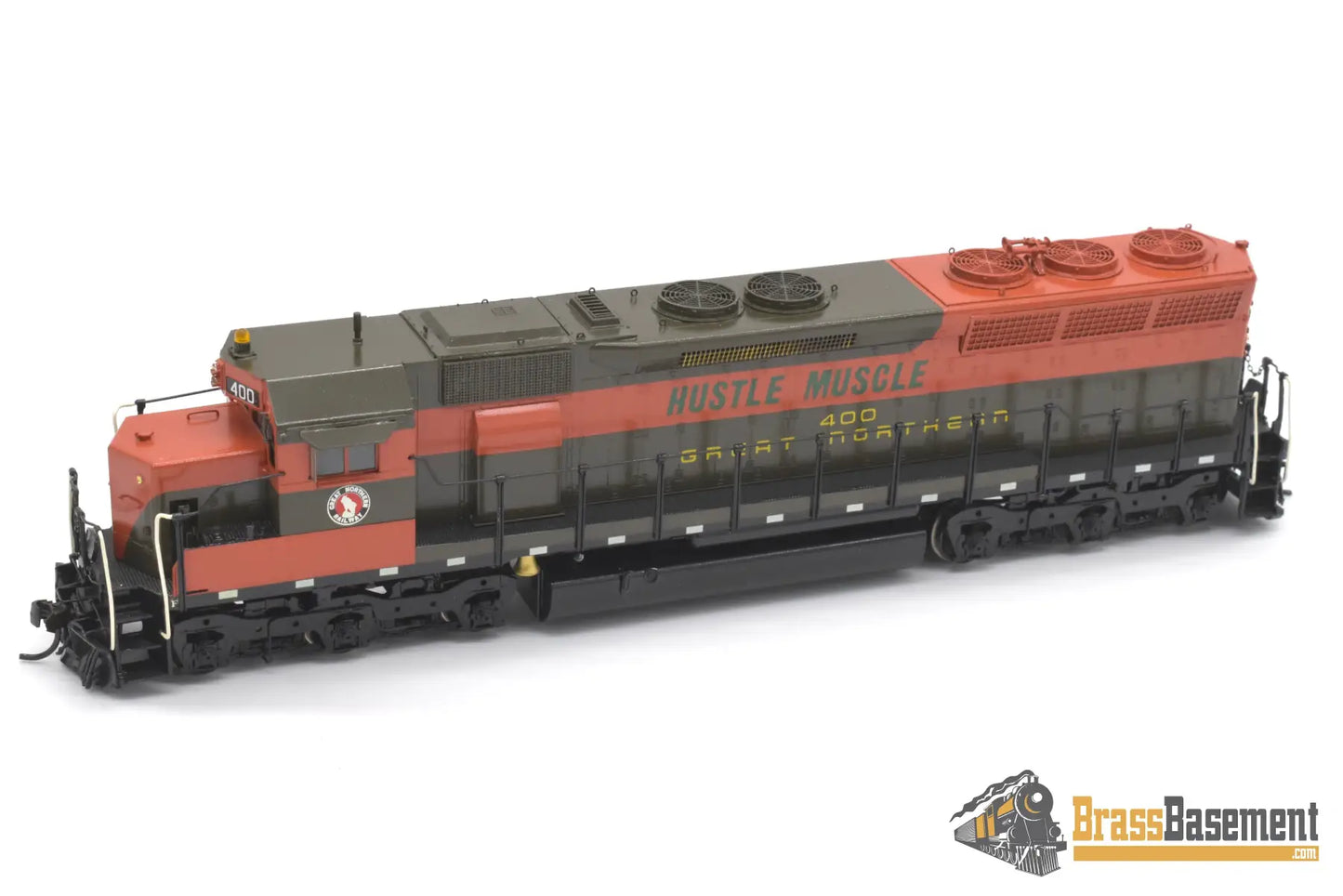 Ho Brass - Overland Great Northern Gn Sd45 #400 ‘Hustle Muscle’ C/P Nice Diesel