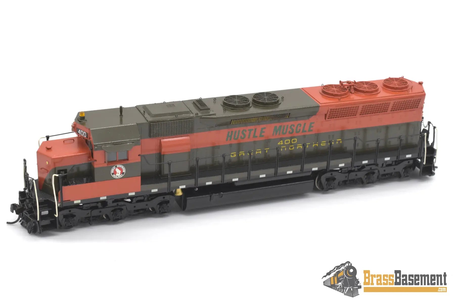 Ho Brass - Overland Great Northern Gn Sd45 #400 ‘Hustle Muscle’ C/P Nice Diesel