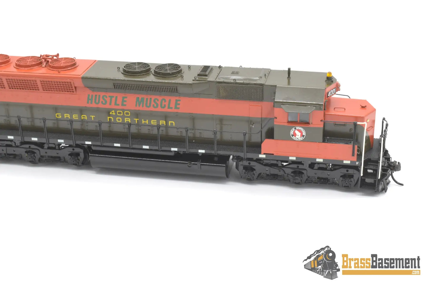 Ho Brass - Overland Great Northern Gn Sd45 #400 ‘Hustle Muscle’ C/P Nice Diesel