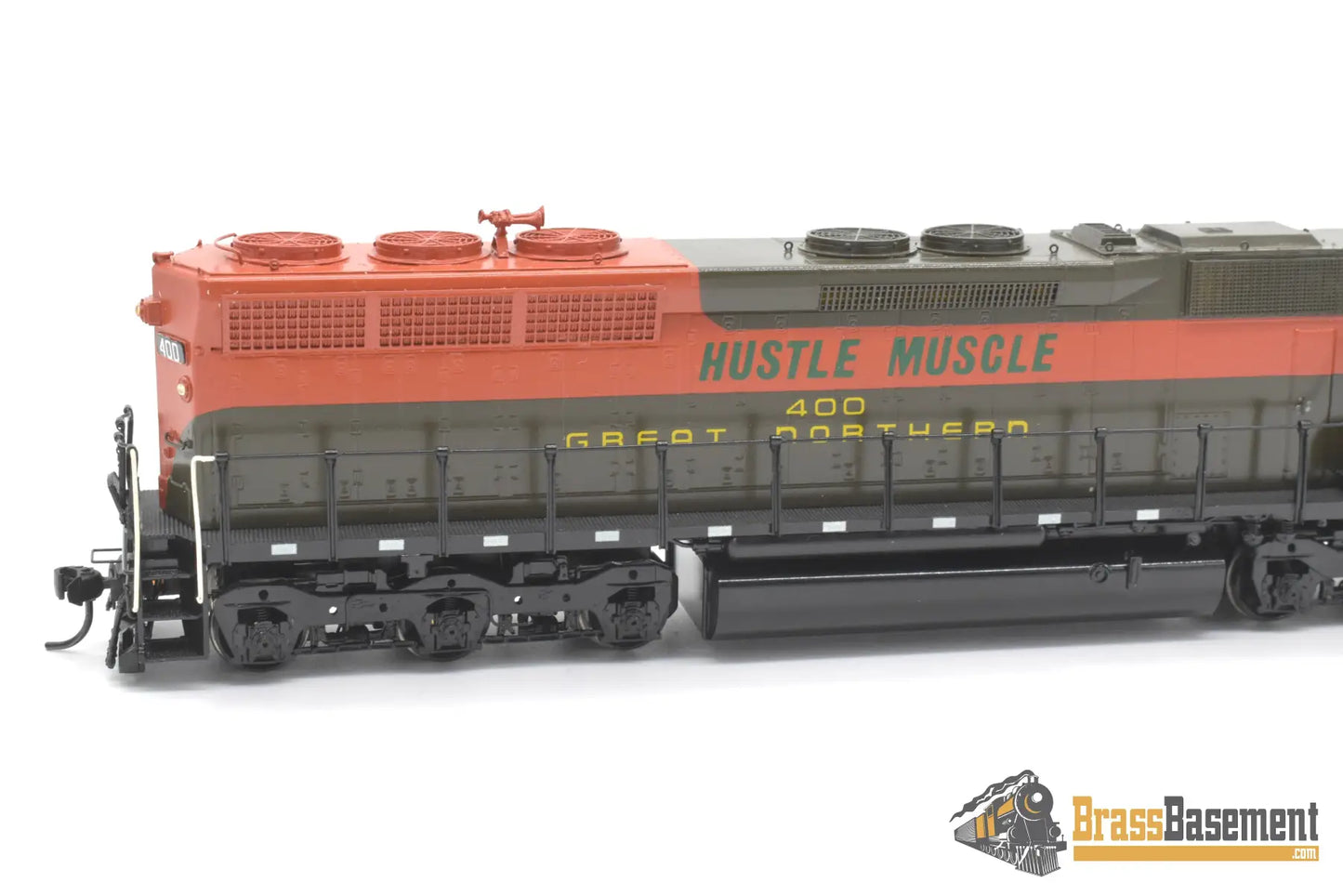 Ho Brass - Overland Great Northern Gn Sd45 #400 ‘Hustle Muscle’ C/P Nice Diesel