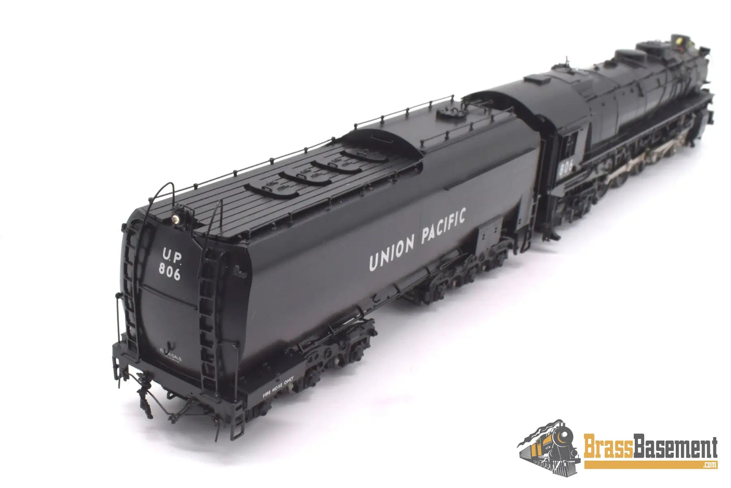Ho Brass - Overland Omi 4533.1 Union Pacific Up Fef - 1 #806 Black F/P Steam