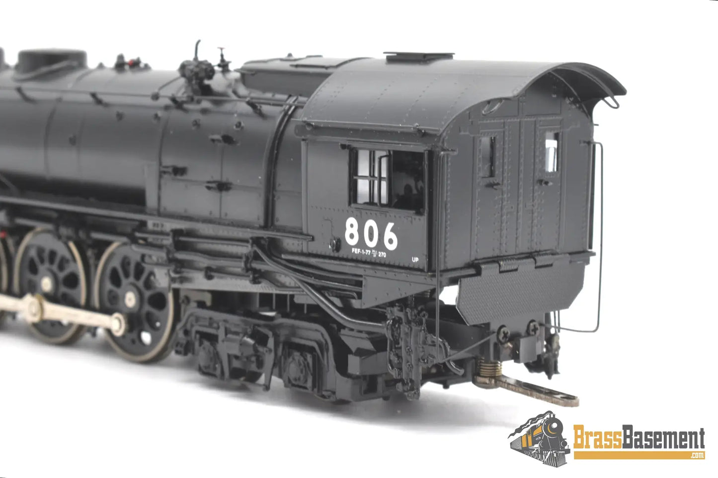 Ho Brass - Overland Omi 4533.1 Union Pacific Up Fef - 1 #806 Black F/P Steam