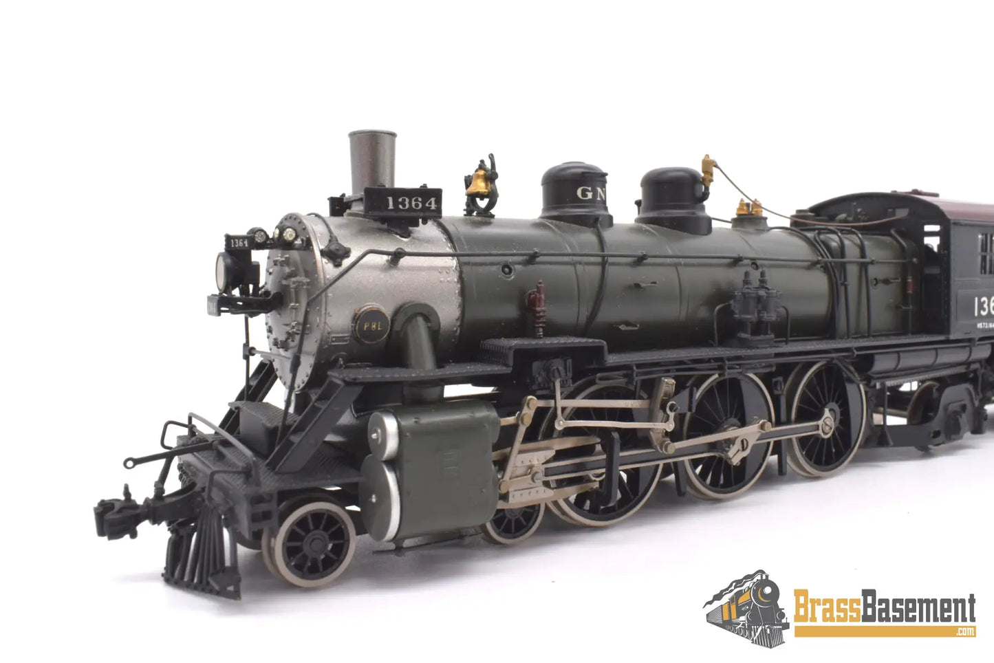 Ho Brass - Pbl/Pfm Great Northern Gn 4 - 6 - 2 H - 5 Pro Paint & Plated Cylinders Steam