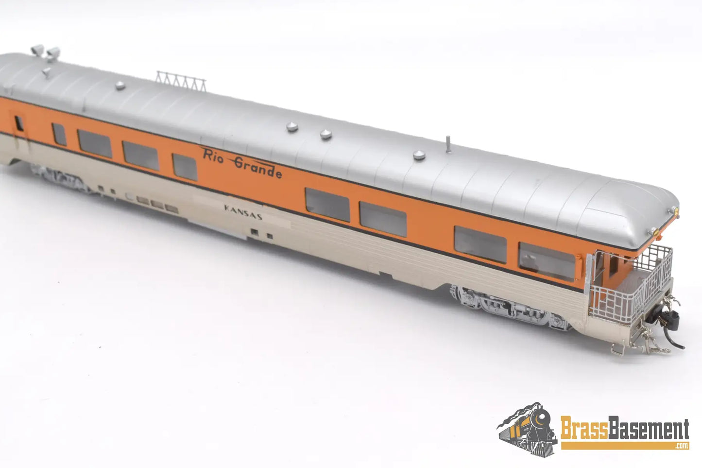 Ho Brass - Pcc Palace Car Company Drgw Rio Grande Business ’Kansas’ Factory Paint Passenger