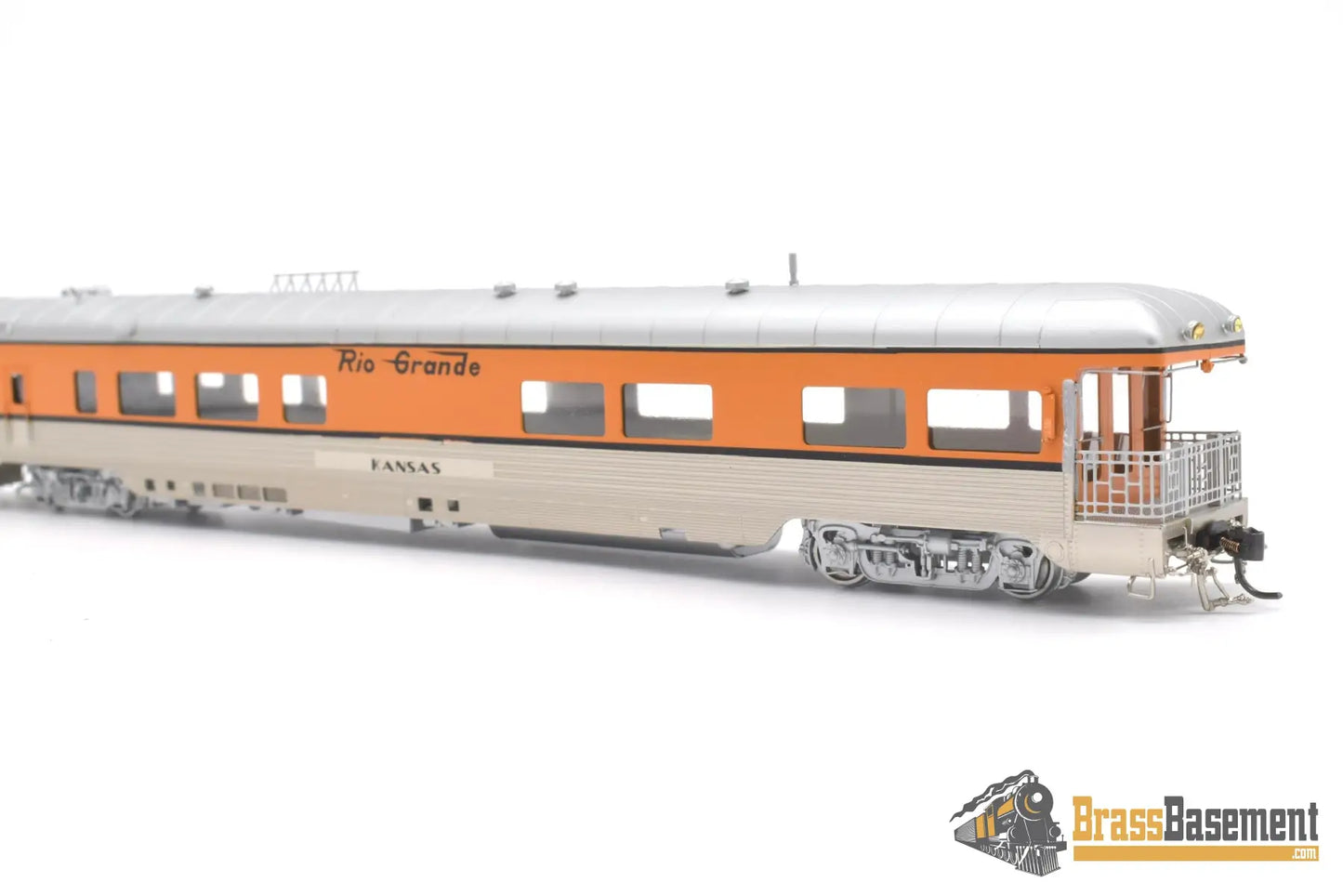Ho Brass - Pcc Palace Car Company Drgw Rio Grande Business ’Kansas’ Factory Paint Passenger