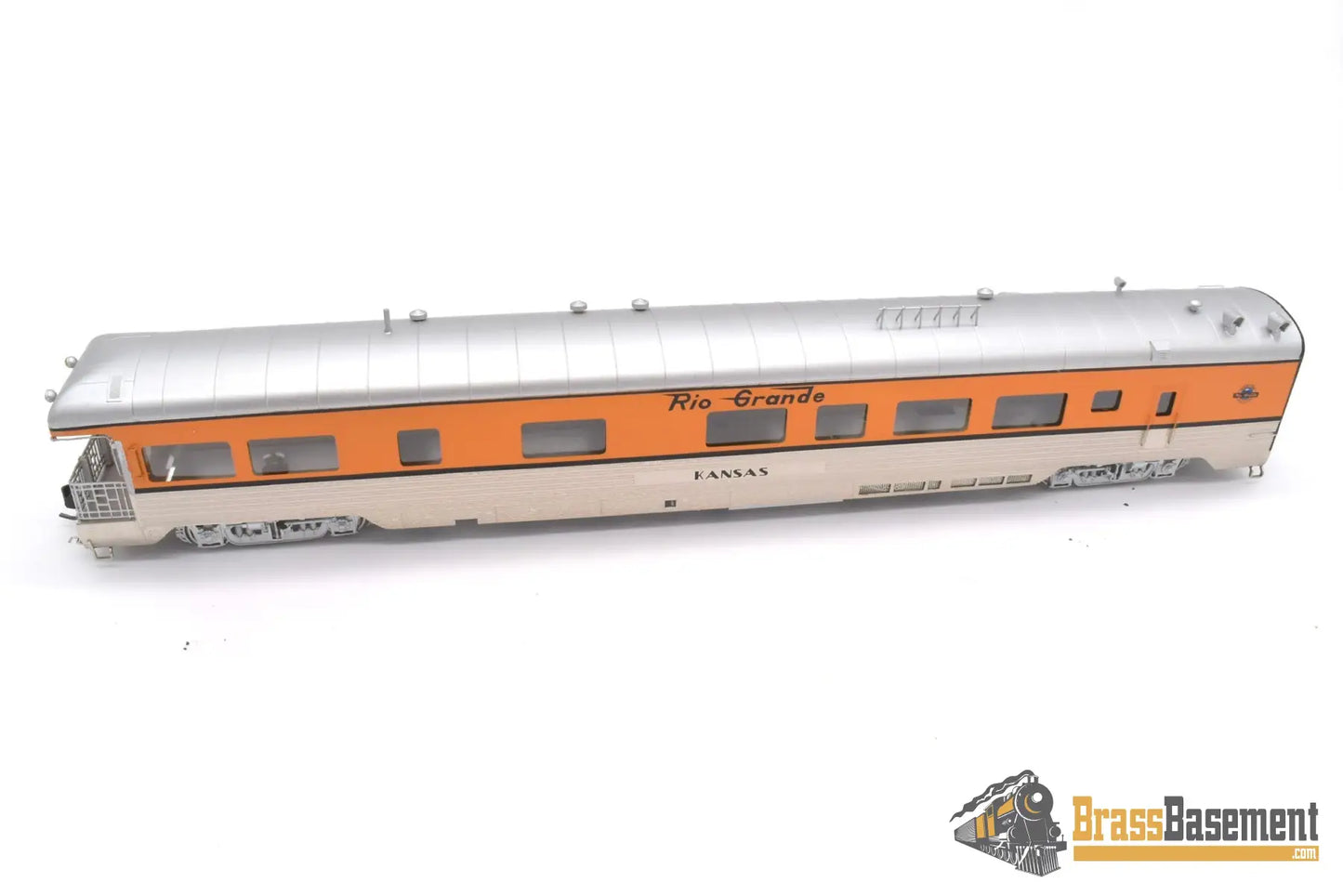 Ho Brass - Pcc Palace Car Company Drgw Rio Grande Business ’Kansas’ Factory Paint Passenger