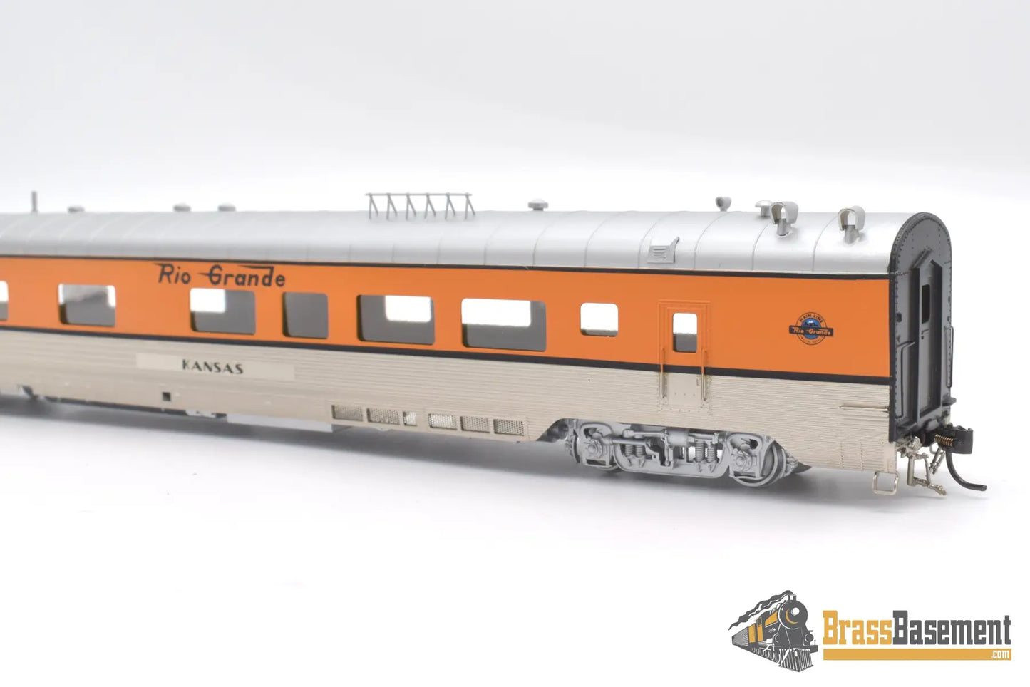Ho Brass - Pcc Palace Car Company Drgw Rio Grande Business ’Kansas’ Factory Paint Passenger
