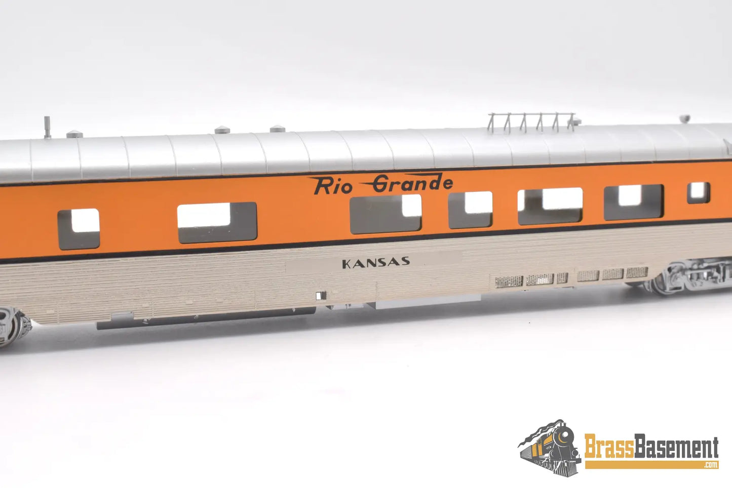 Ho Brass - Pcc Palace Car Company Drgw Rio Grande Business ’Kansas’ Factory Paint Passenger
