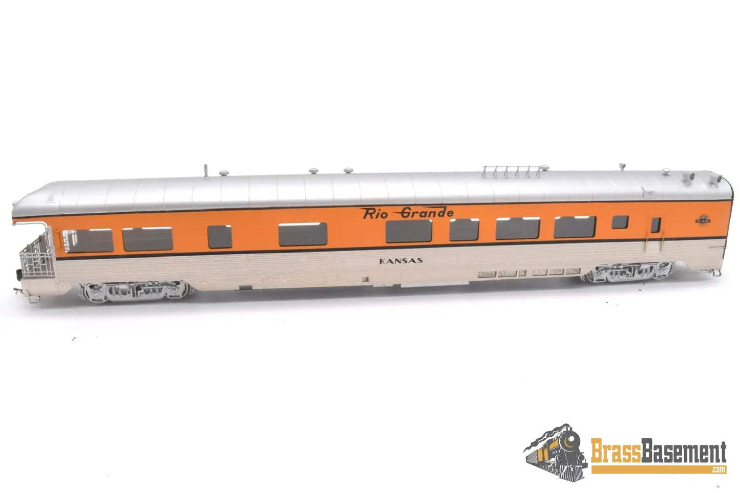 Ho Brass - Pcc Palace Car Company Drgw Rio Grande Business ’Kansas’ Factory Paint Passenger