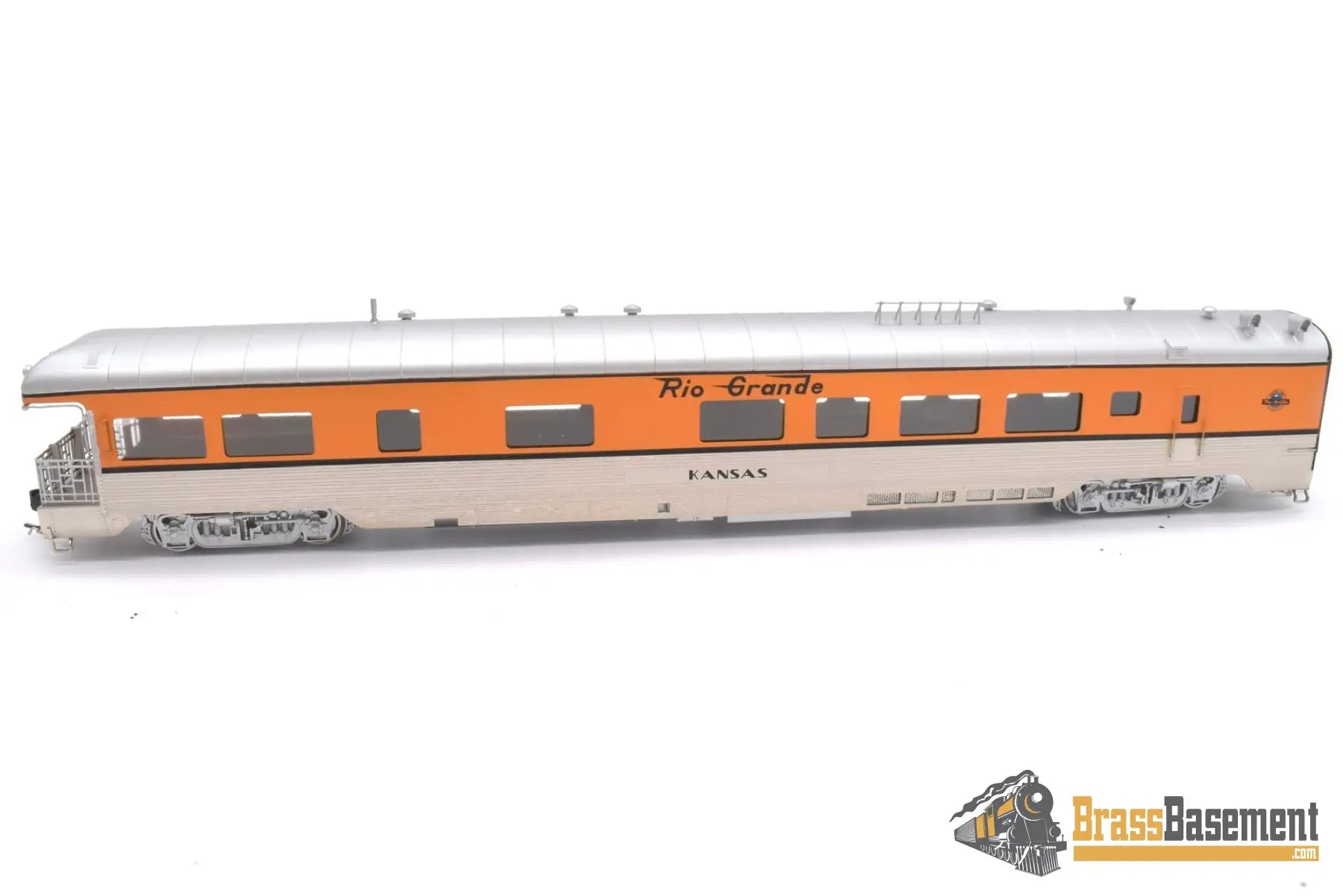 Ho Brass - Pcc Palace Car Company Drgw Rio Grande Business ’Kansas’ Factory Paint Passenger