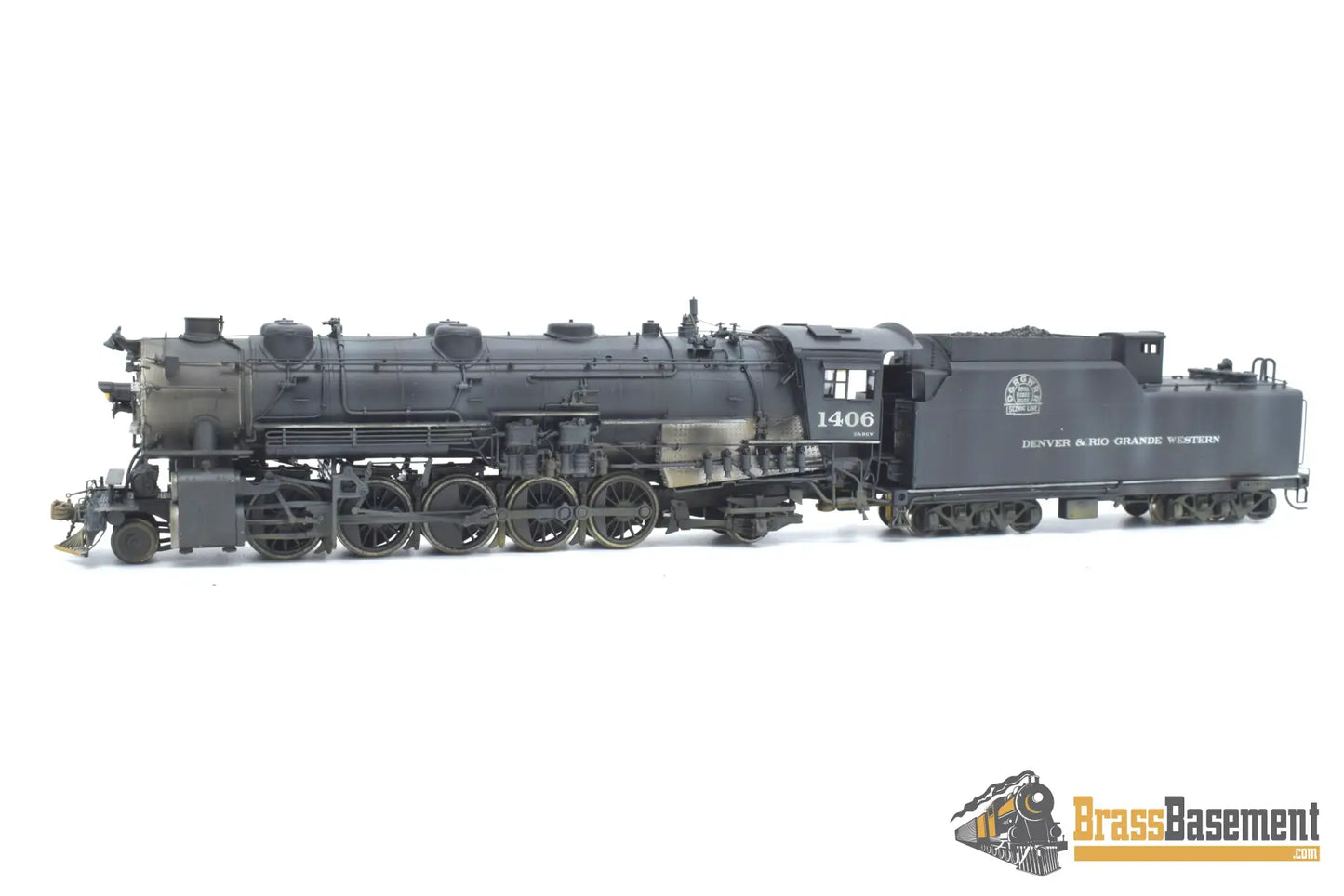 Ho Brass - Pfm Drgw Rio Grande 2 - 10 - 2 F - 81 Late Version Custom Paint Steam