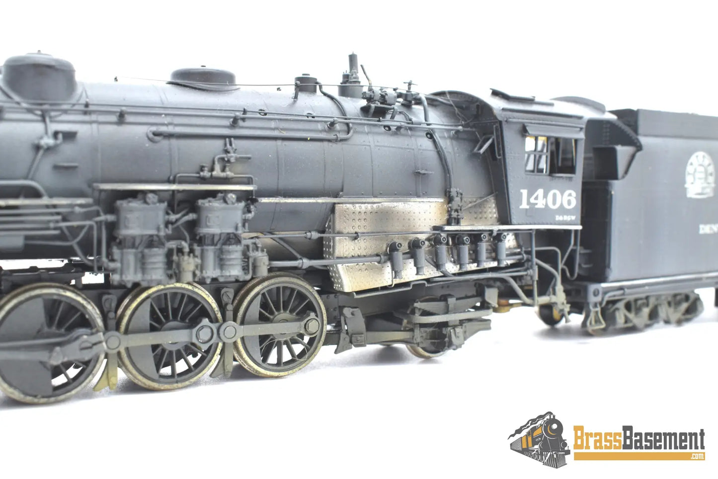 Ho Brass - Pfm Drgw Rio Grande 2 - 10 - 2 F - 81 Late Version Custom Paint Steam