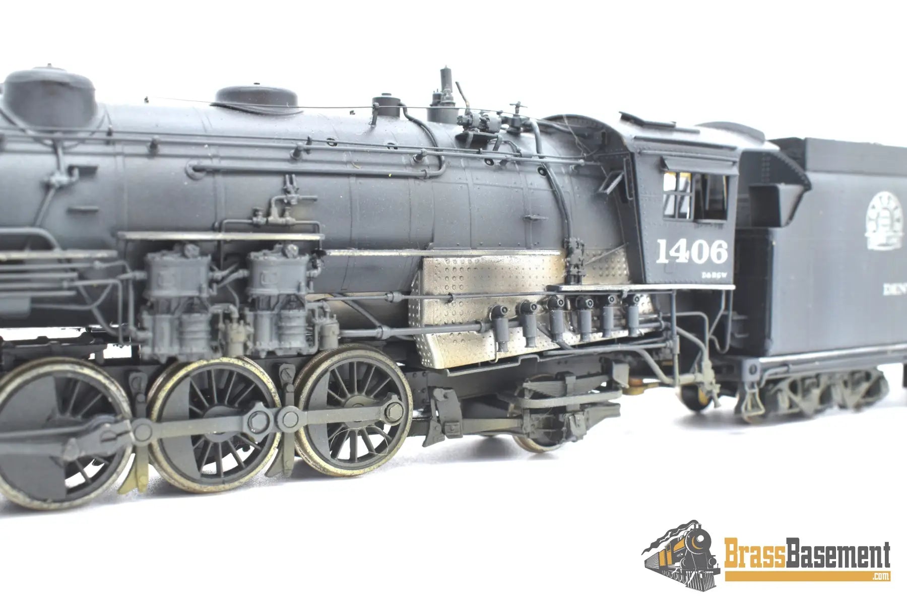Ho Brass - Pfm Drgw Rio Grande 2 - 10 - 2 F - 81 Late Version Custom Paint Steam
