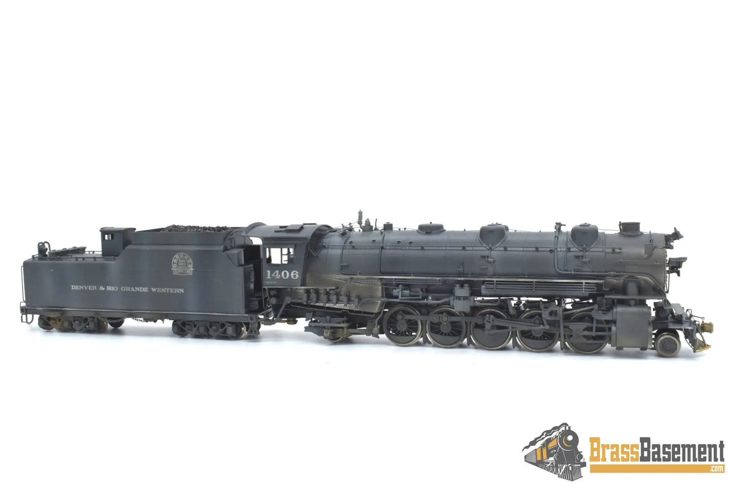 Ho Brass - Pfm Drgw Rio Grande 2 - 10 - 2 F - 81 Late Version Custom Paint Steam