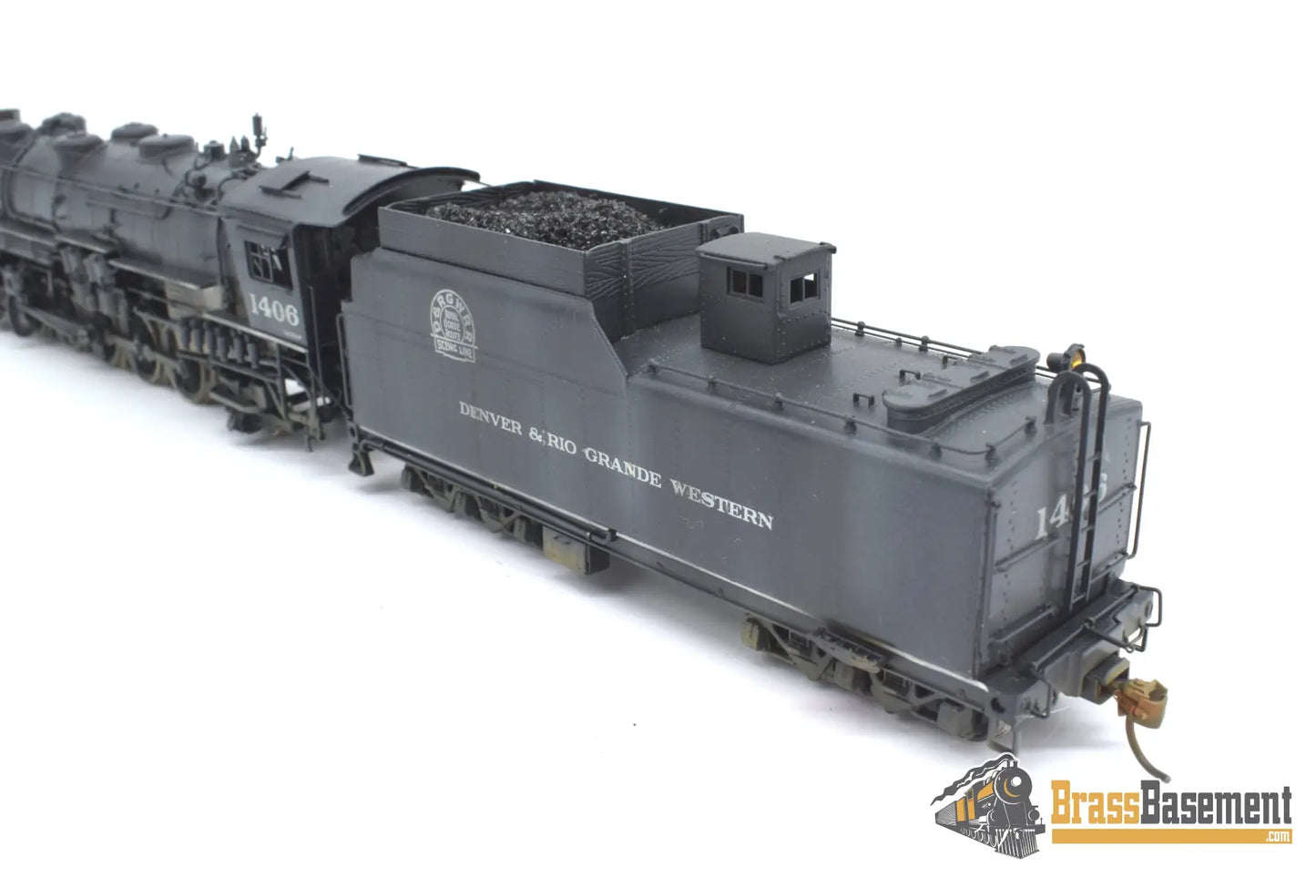 Ho Brass - Pfm Drgw Rio Grande 2 - 10 - 2 F - 81 Late Version Custom Paint Steam