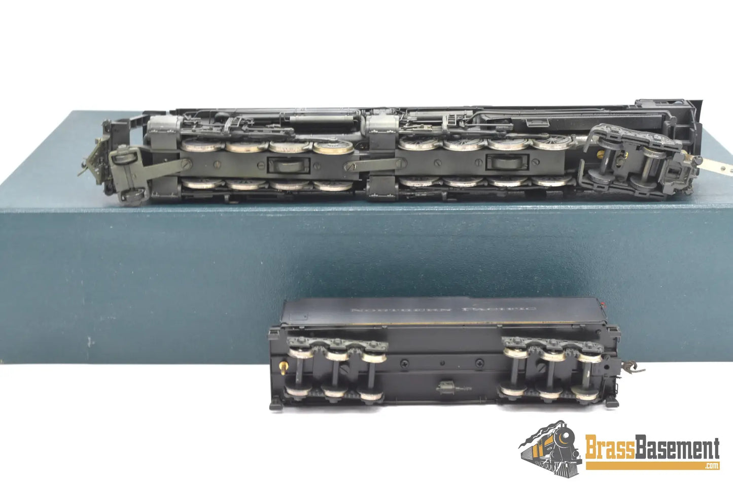 Ho Brass - Pfm Fujiyama Northern Pacific Np 2 - 8 - 8 - 4 Z - 5 ’Yellowstone’ Custom Paint Steam