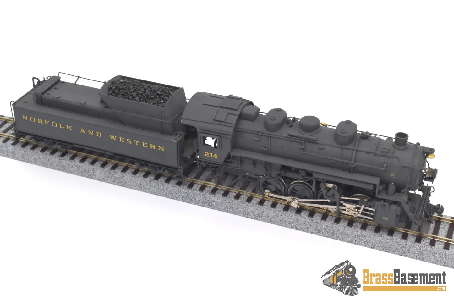 Ho Brass - Pfm Norfolk & Western N&W S - 1A 0 - 8 - 0 #214 Great Paint Samhongsa Steam
