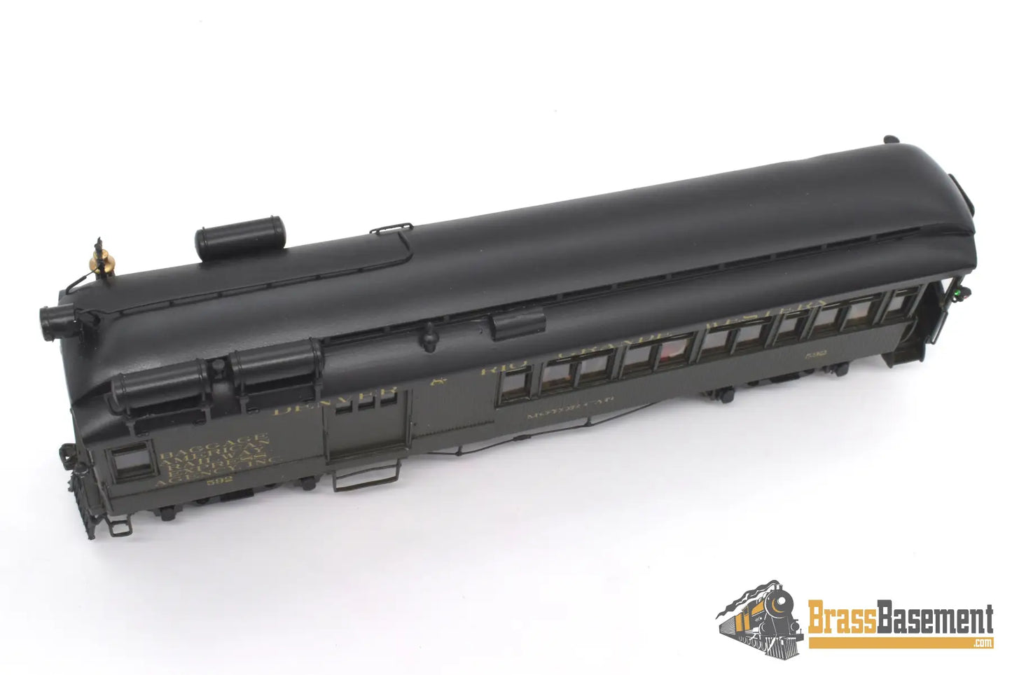Ho Brass - Pfm Ski D&Rgw Rio Grande Motor Car 1979 Boyd Reyes Pro Paint Dcc/Sound Passenger