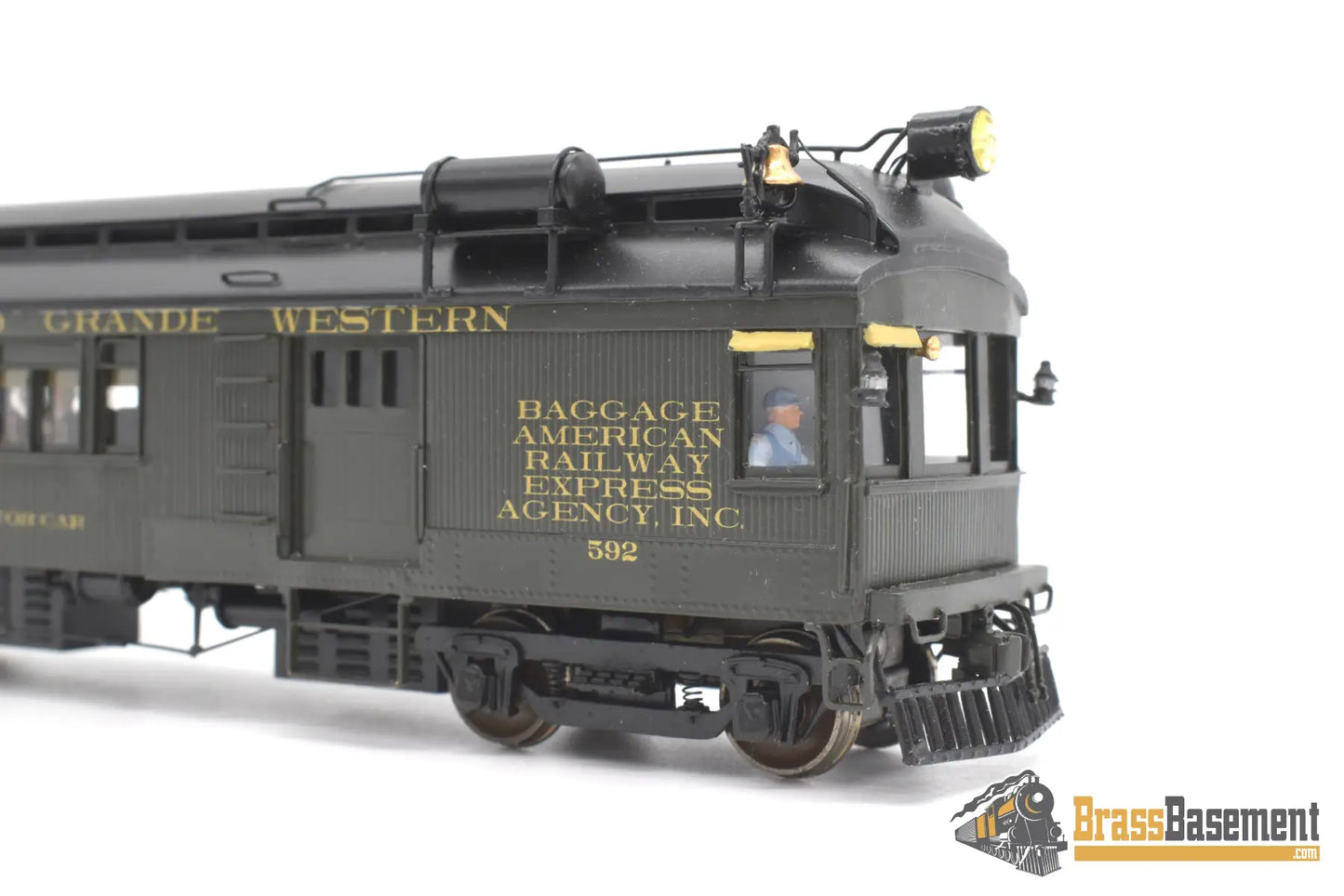 Ho Brass - Pfm Ski D&Rgw Rio Grande Motor Car 1979 Boyd Reyes Pro Paint Dcc/Sound Passenger