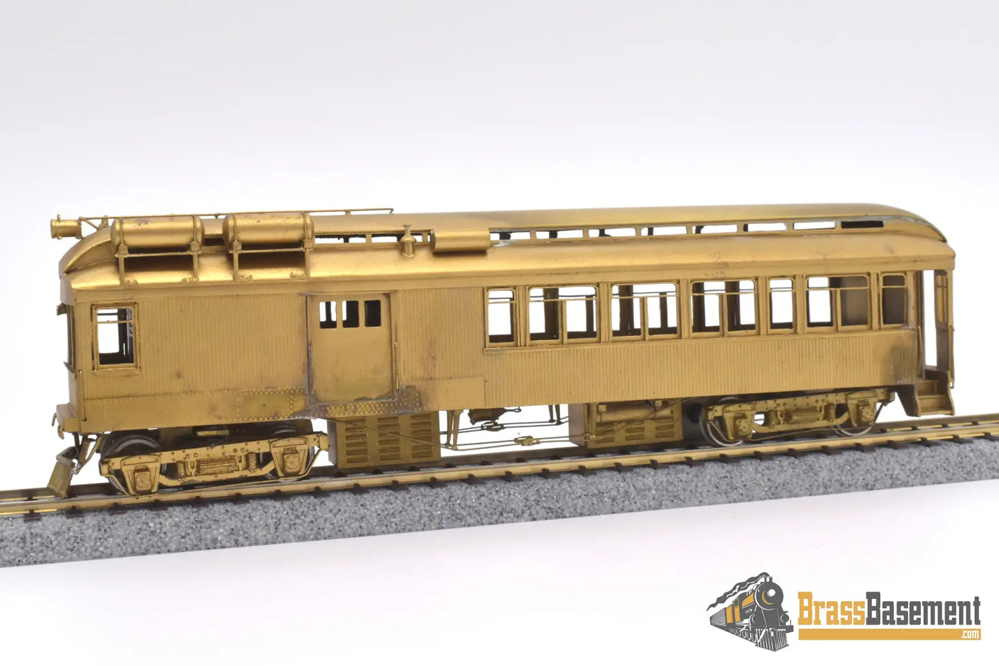 Ho Brass - Pfm Ski D&Rgw Rio Grande Motor Car 1979 Unpainted Decals Included Passenger