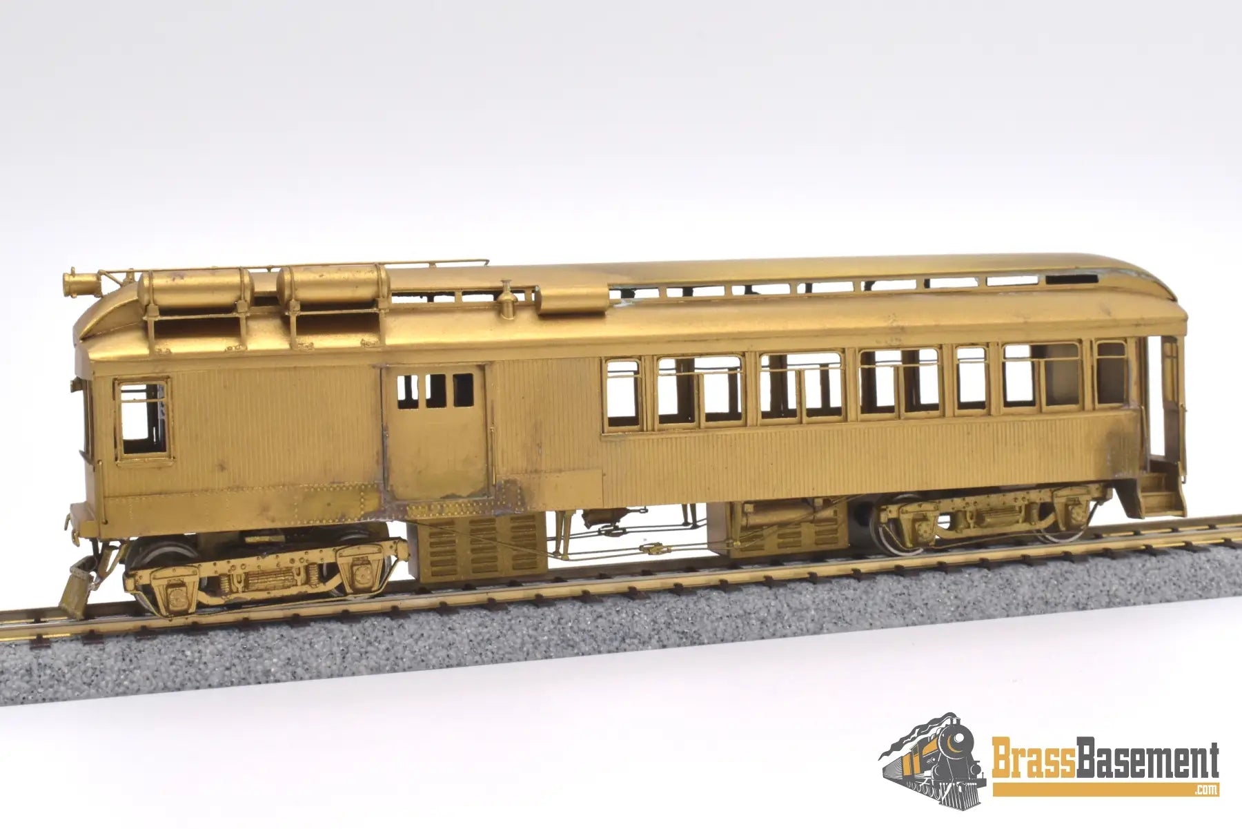 Ho Brass - Pfm Ski D&Rgw Rio Grande Motor Car 1979 Unpainted Decals Included Passenger