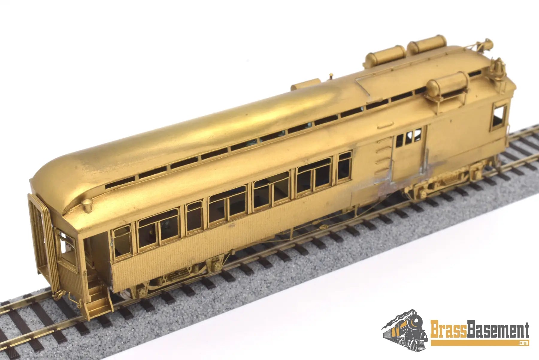 Ho Brass - Pfm Ski D&Rgw Rio Grande Motor Car 1979 Unpainted Decals Included Passenger