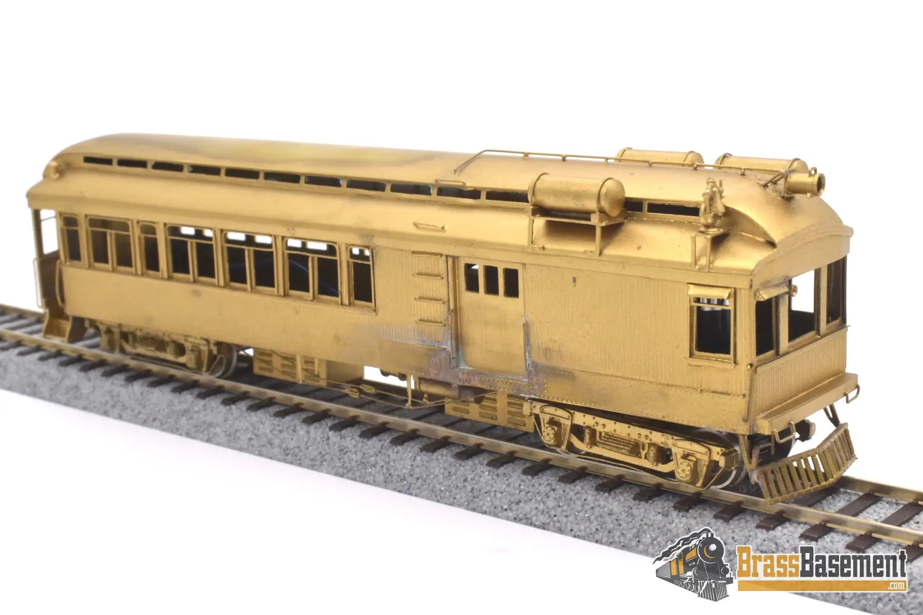 Ho Brass - Pfm Ski D&Rgw Rio Grande Motor Car 1979 Unpainted Decals Included Passenger