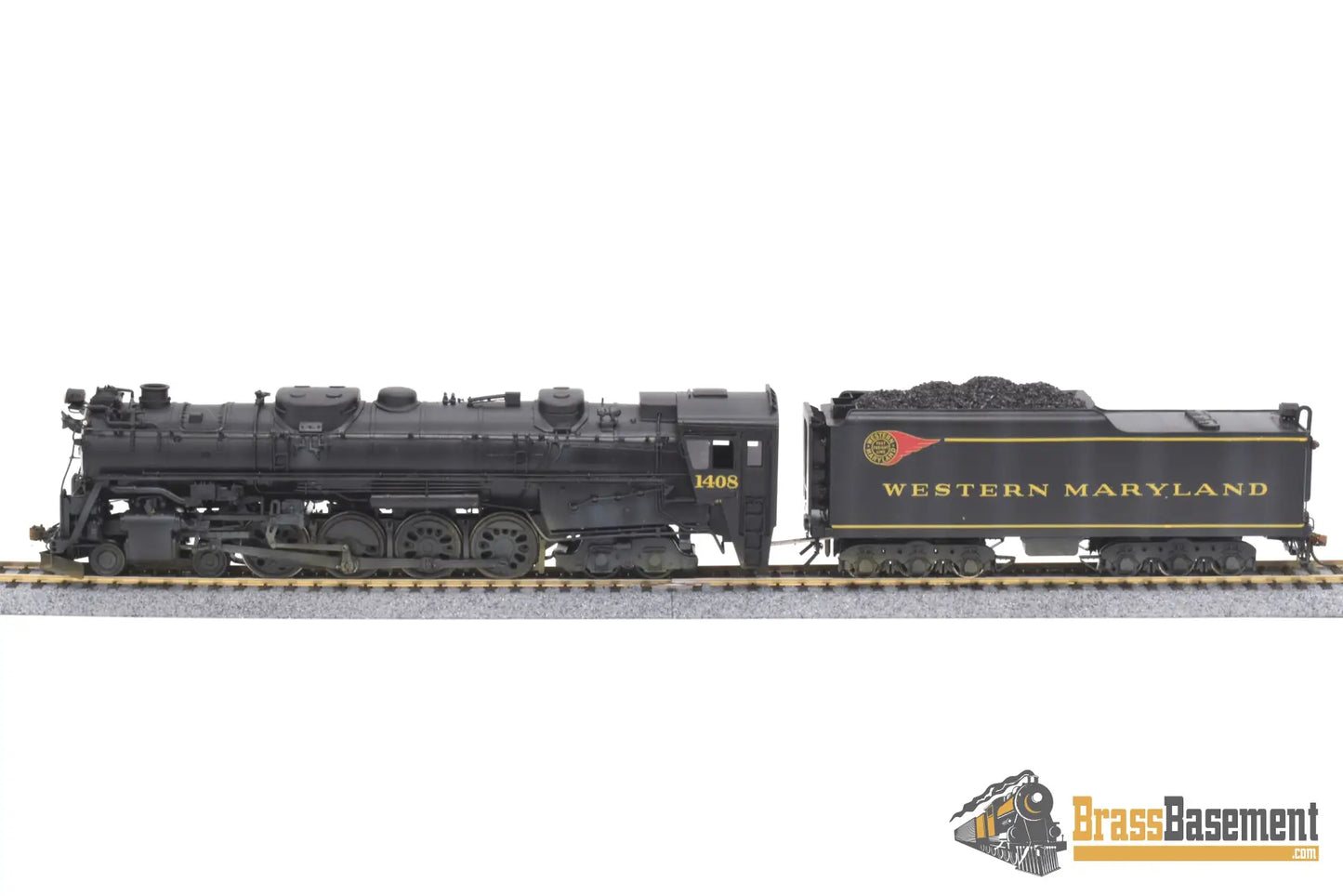 Ho Brass - Pfm Ski Wm Western Maryland 4 - 8 - 4 “Potomac” Custom Painted Steam