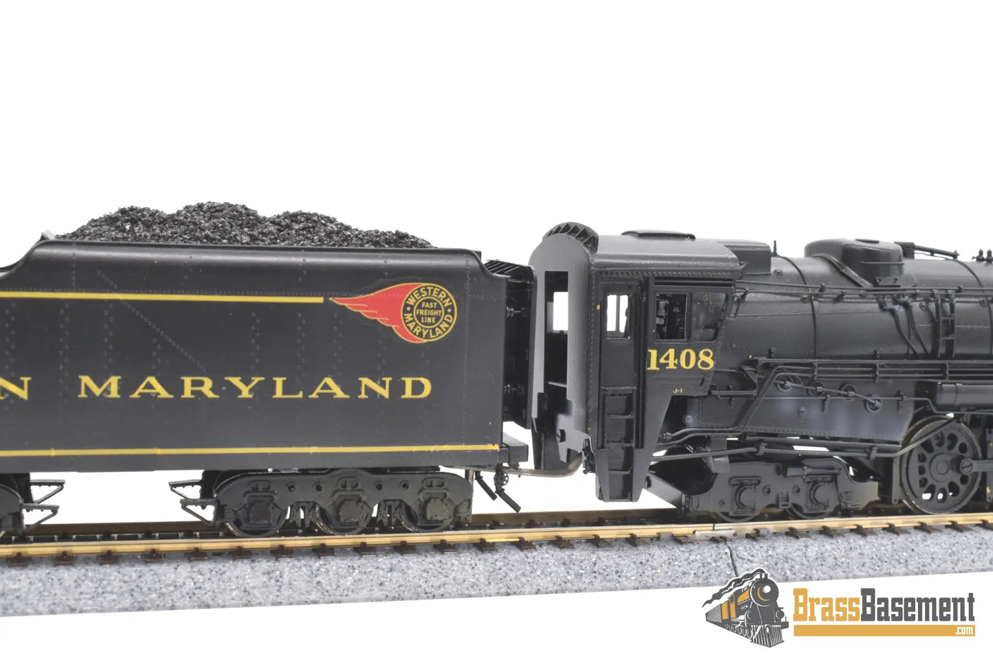 Ho Brass - Pfm Ski Wm Western Maryland 4 - 8 - 4 “Potomac” Custom Painted Steam