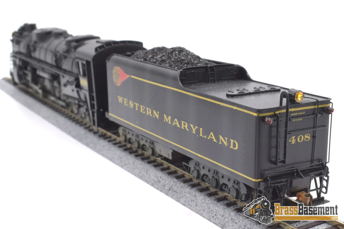 Ho Brass - Pfm Ski Wm Western Maryland 4 - 8 - 4 “Potomac” Custom Painted Steam