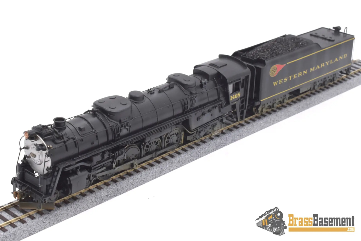 Ho Brass - Pfm Ski Wm Western Maryland 4 - 8 - 4 “Potomac” Custom Painted Steam