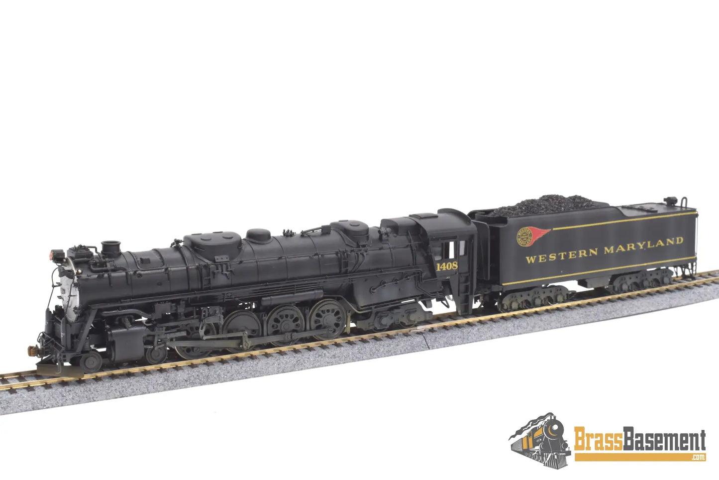 Ho Brass - Pfm Ski Wm Western Maryland 4 - 8 - 4 “Potomac” Custom Painted Steam