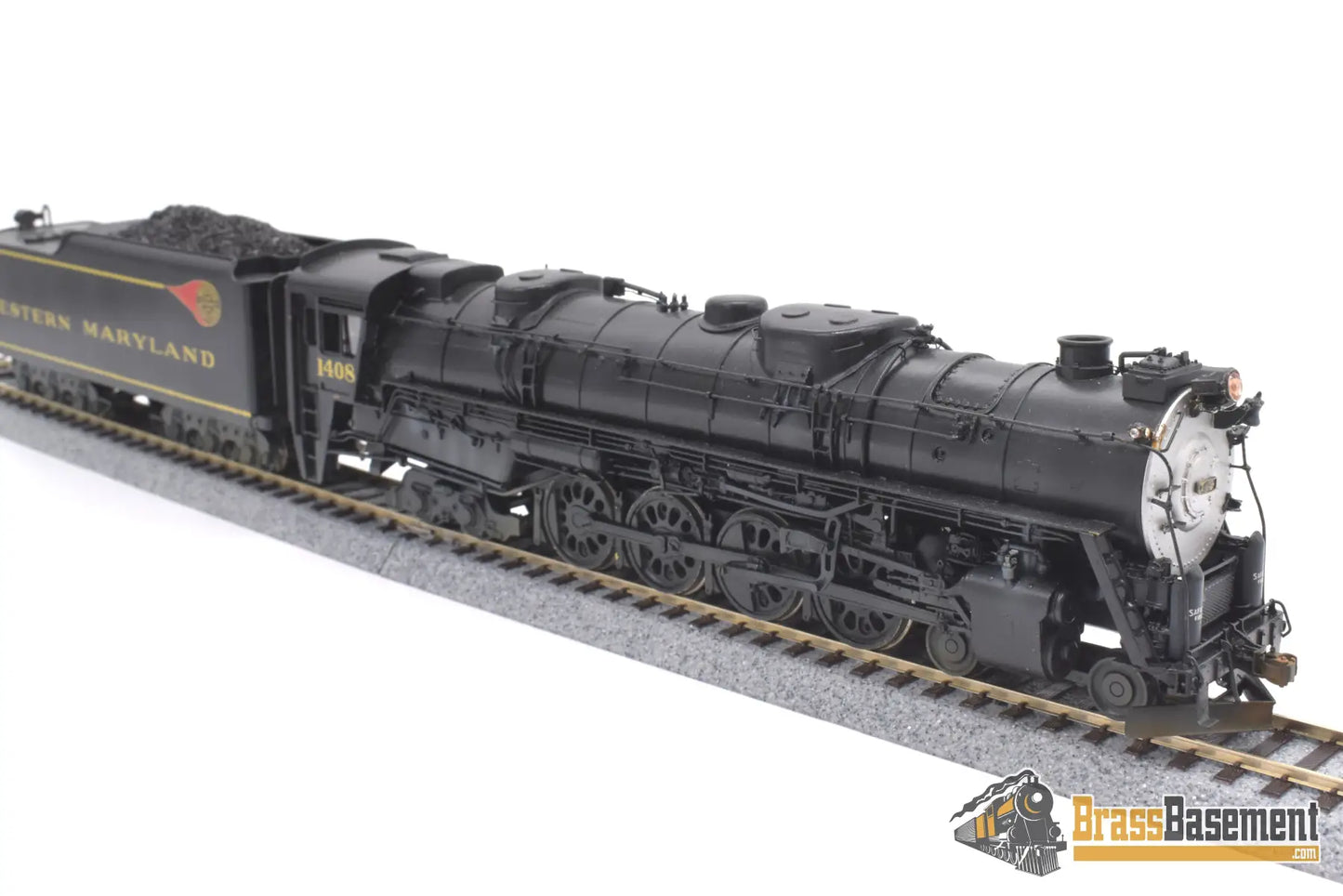Ho Brass - Pfm Ski Wm Western Maryland 4 - 8 - 4 “Potomac” Custom Painted Steam