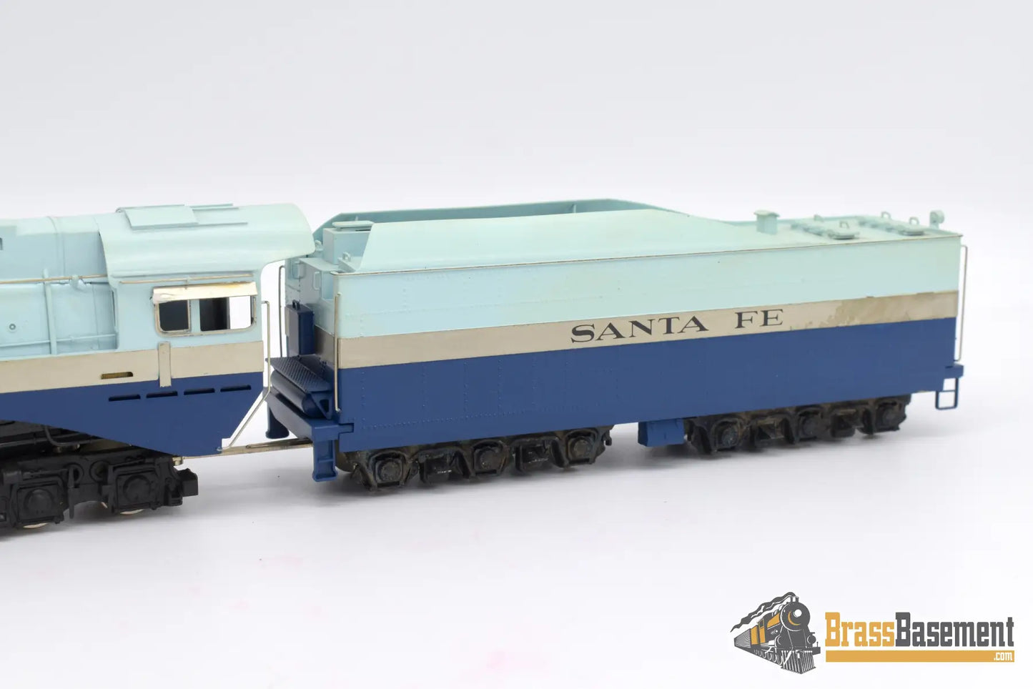 Ho Brass - Pfm Tenshodo Atsf Santa Fe ‘Blue Goose’ F/P Steam