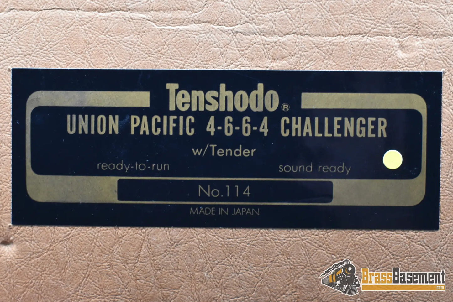 HO Brass PFM Tenshodo Union Pacific UP 4 6 6 4 Challenger #3984 Two Tone Gray Yellow Stripe w/ Deflectors Oil 1999 Run