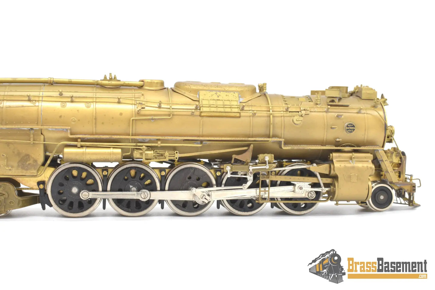 Ho Brass - Pfm United Atsf Santa Fe 2 - 10 - 4 ’5011’ Class Unpainted Tarnish Steam