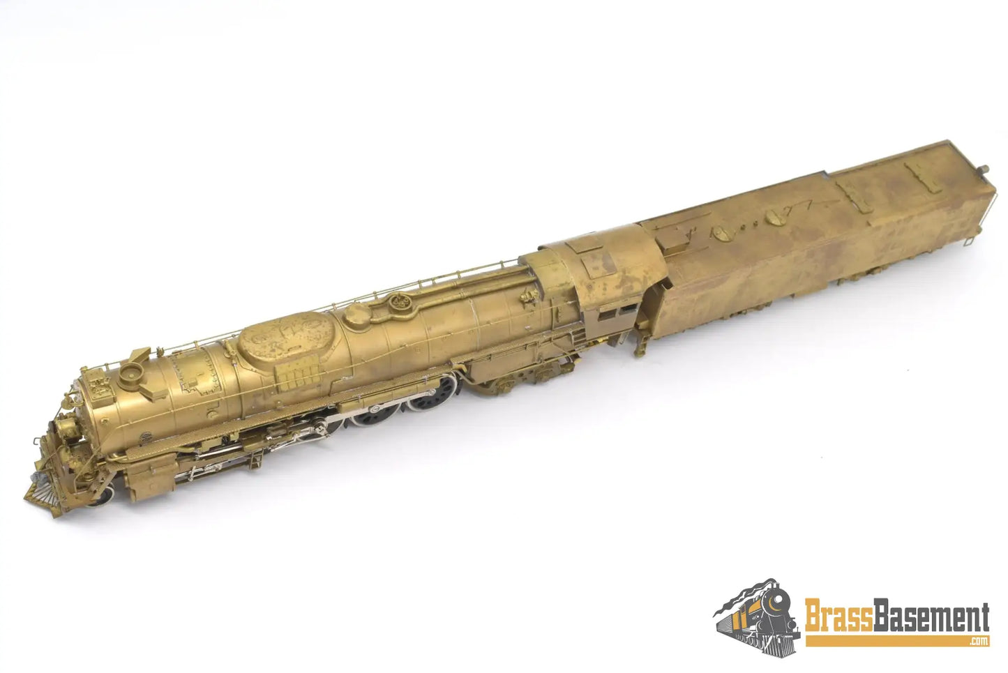 Ho Brass - Pfm United Atsf Santa Fe 2 - 10 - 4 ’5011’ Class Unpainted Tarnish Steam