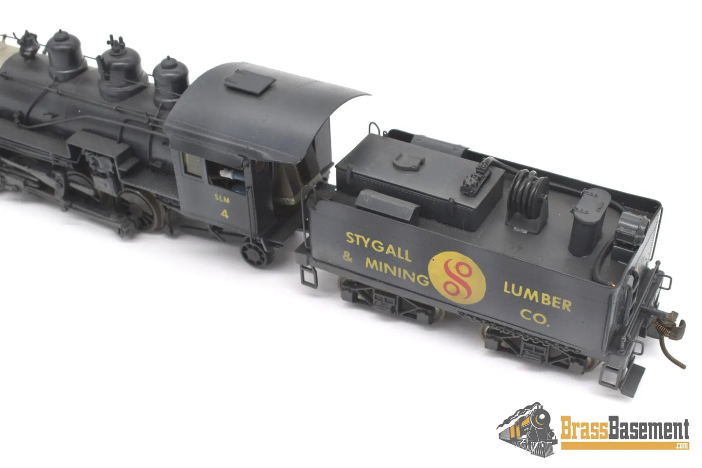 Ho Brass - Pfm United Baldwin 2 - 6 - 2 Logger Stygall Lumber & Mining Co. Private Paint Steam