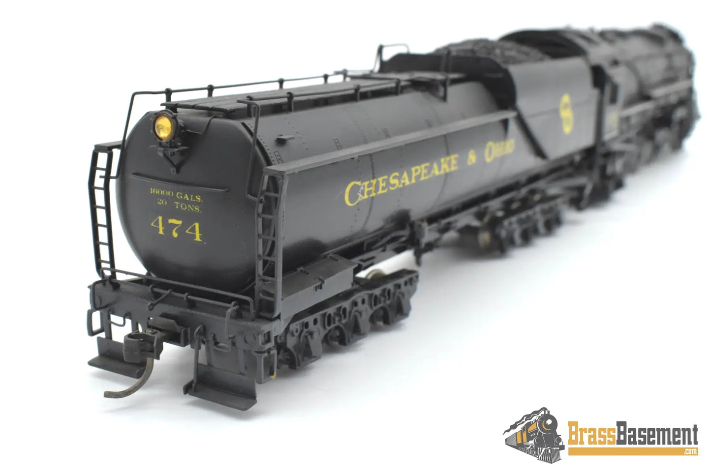 HO Brass - PFM United Crown C&O Chesapeake & Ohio F-17 4-6-2 Pacific #474 - Worthington FWH CP Steam