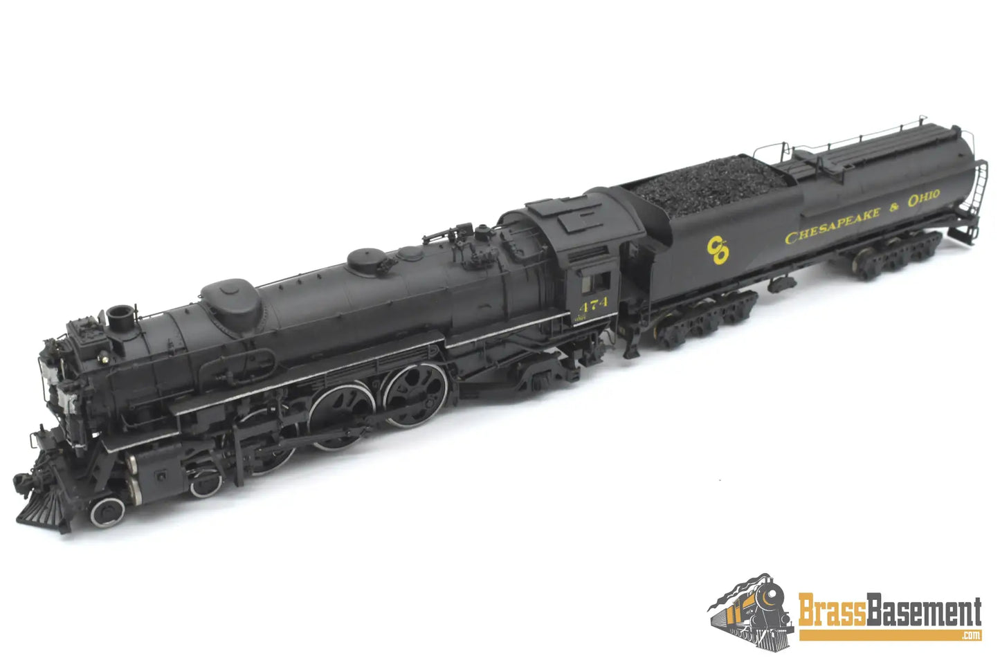 HO Brass - PFM United Crown C&O Chesapeake & Ohio F-17 4-6-2 Pacific #474 - Worthington FWH CP Steam
