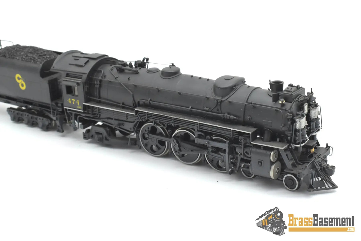 HO Brass - PFM United Crown C&O Chesapeake & Ohio F-17 4-6-2 Pacific #474 - Worthington FWH CP Steam