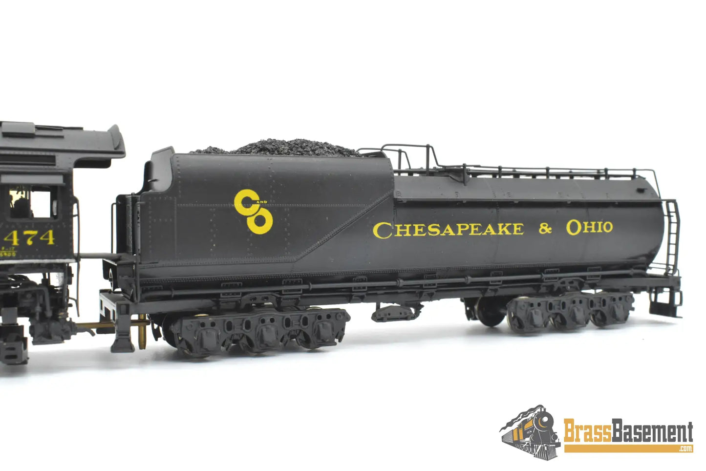HO Brass - PFM United Crown C&O Chesapeake & Ohio F-17 4-6-2 Pacific #474 - Worthington FWH CP Steam