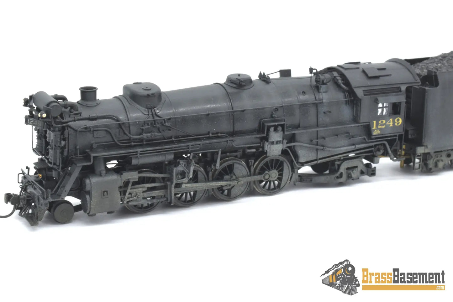 Ho Brass - Pfm United Crown Chesapeake & Ohio K - 3 2 - 8 - 2 W/ Rectangle Tender Custom Paint Steam